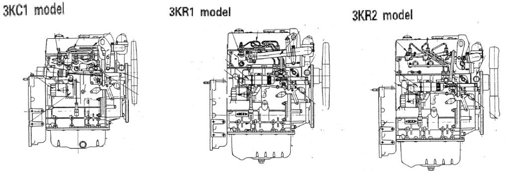 Isuzu 3kc1 Diesel Engine Parts