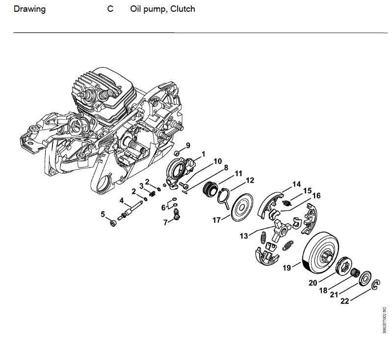 Stihl Ms261 Parts Diagram