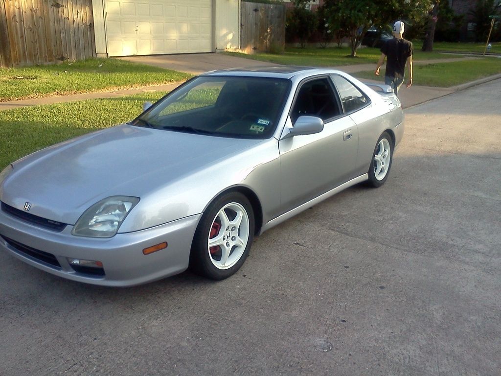 Honda prelude white rims #2