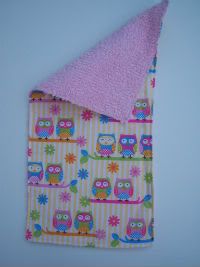 Owl Burp Cloth