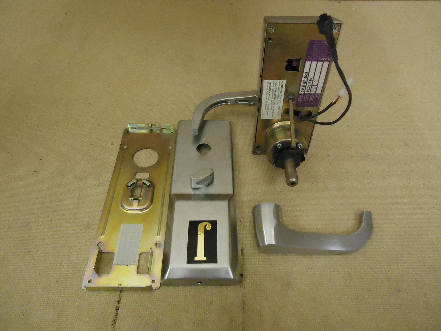 Ilco Unican Door Lock Satin Chrome Keyed 5459LBRI4626 eBay