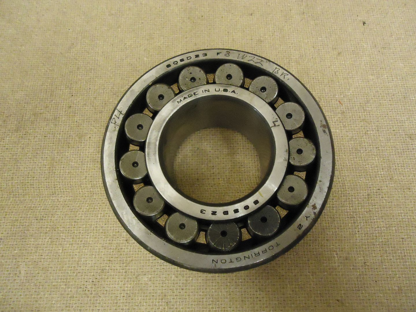 Torrington Frictionless Bearing 5in Diameter x 1 3/4in W Chrome