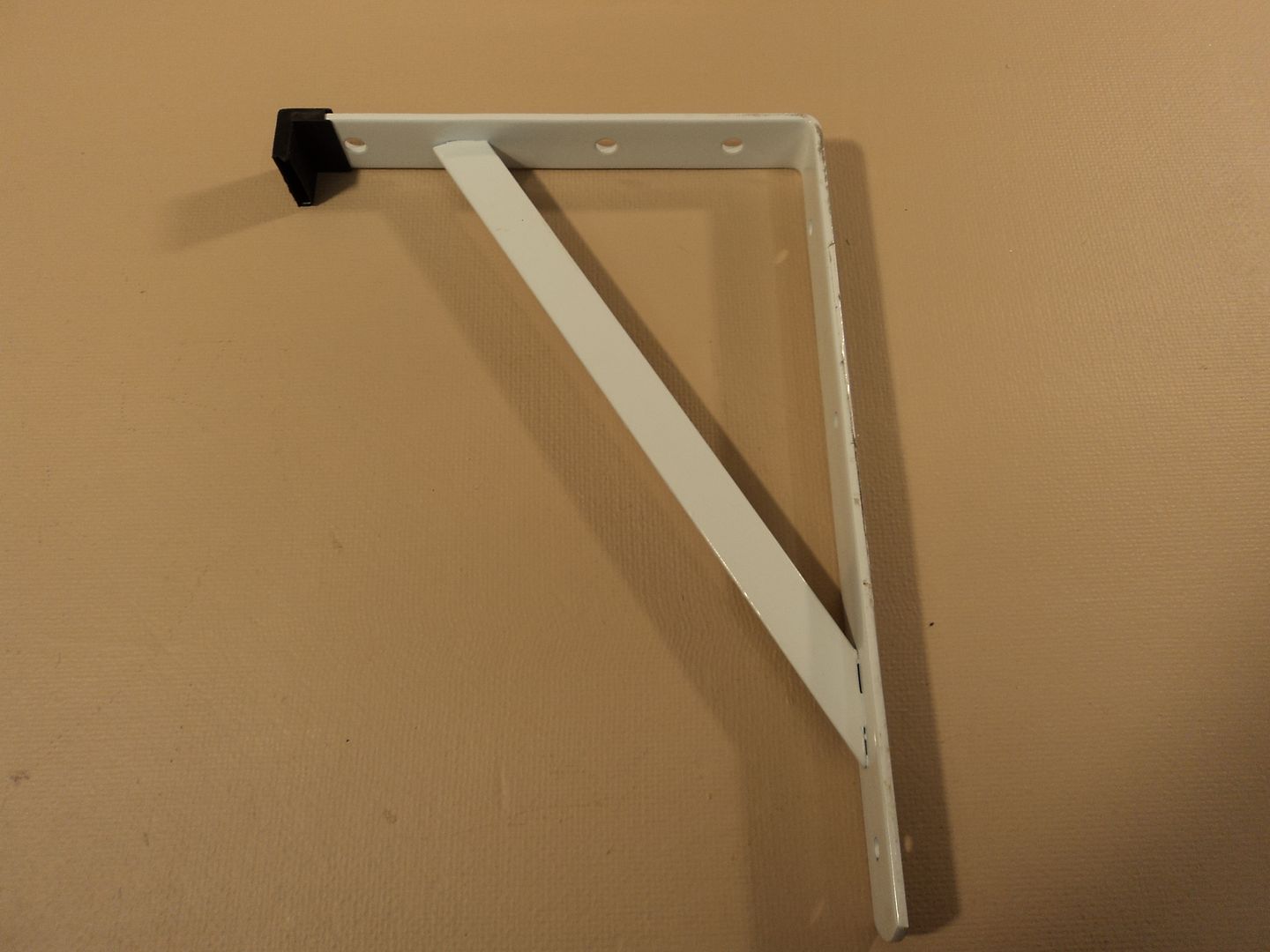 Home Depot Shelf Bracket 12in x 8in White Heavy Duty 283726 Metal eBay