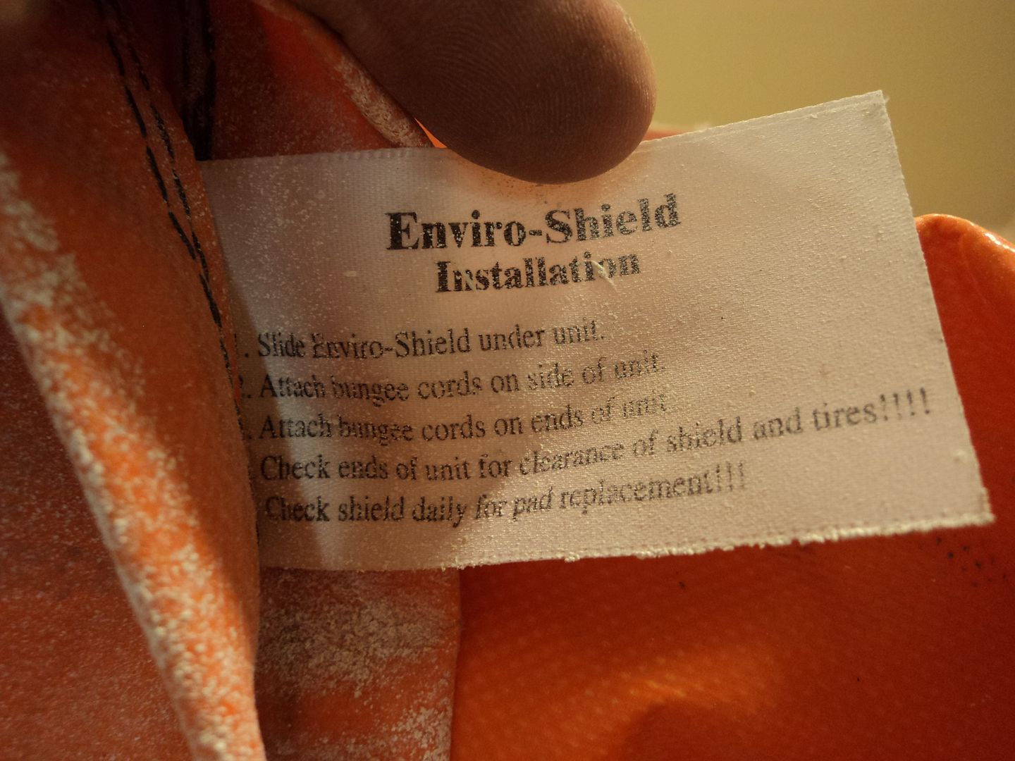 R&R Tire Protectors Scissors Lift Drip Diaper 73in x 58in Genie 2046