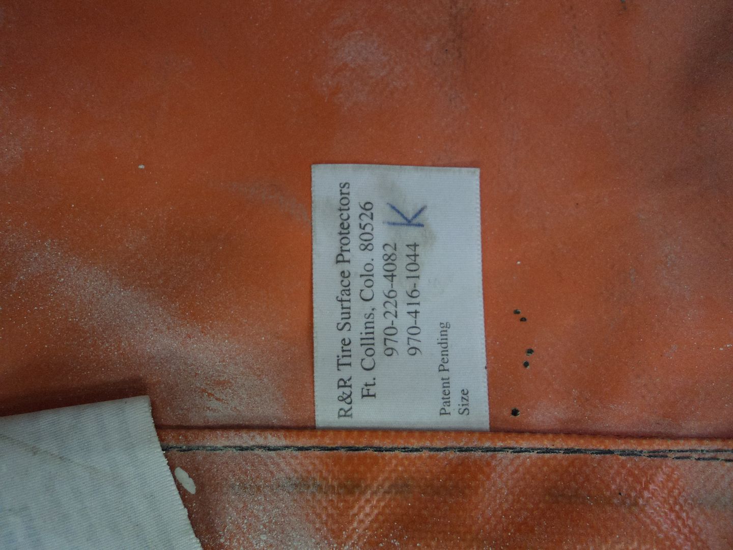 R&R Tire Protectors Scissors Lift Drip Diaper 73in x 58in Genie 2046