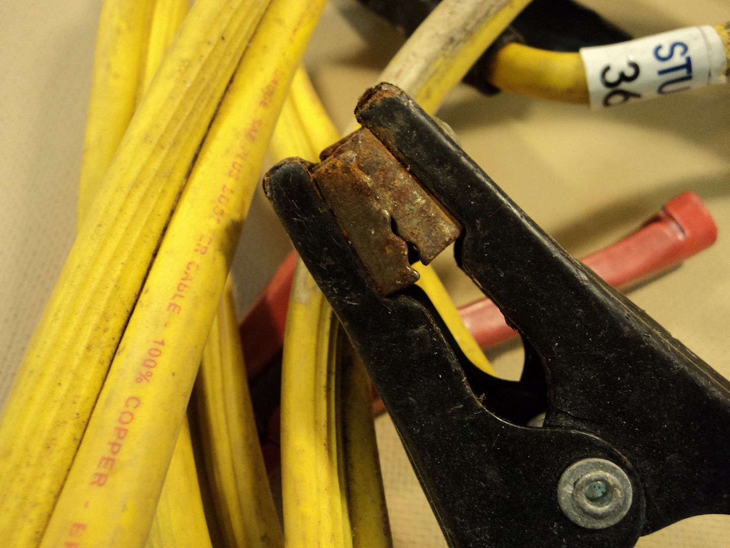 Exide Select Jumper Booster Cables 20Foot 4 Gauge Heavy Duty 100