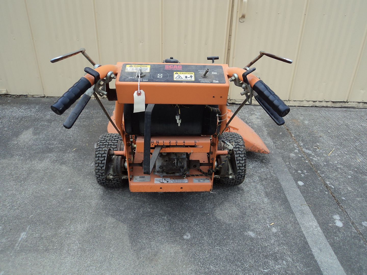 Scag 36Inch Mower Belt Drive Walk Behind 12.5 HP Kohler SW3613KH eBay