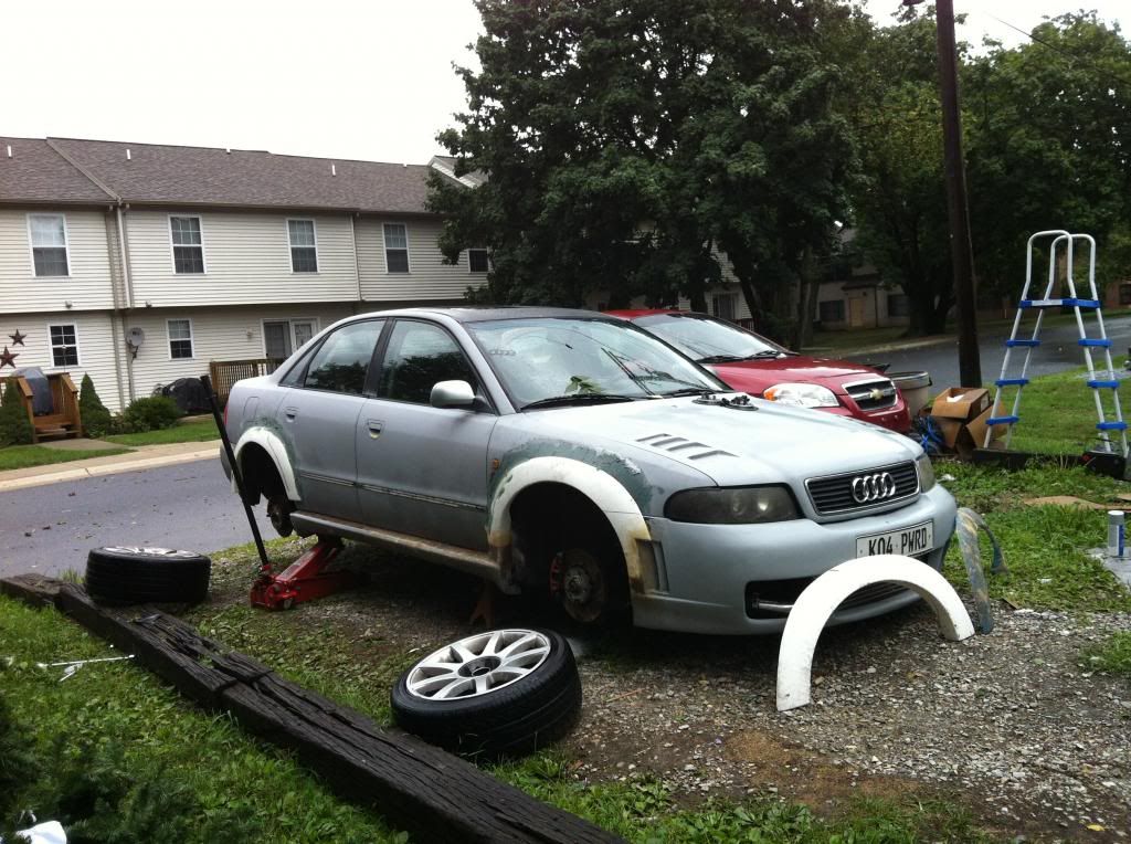 audi a4 b5 fender flares