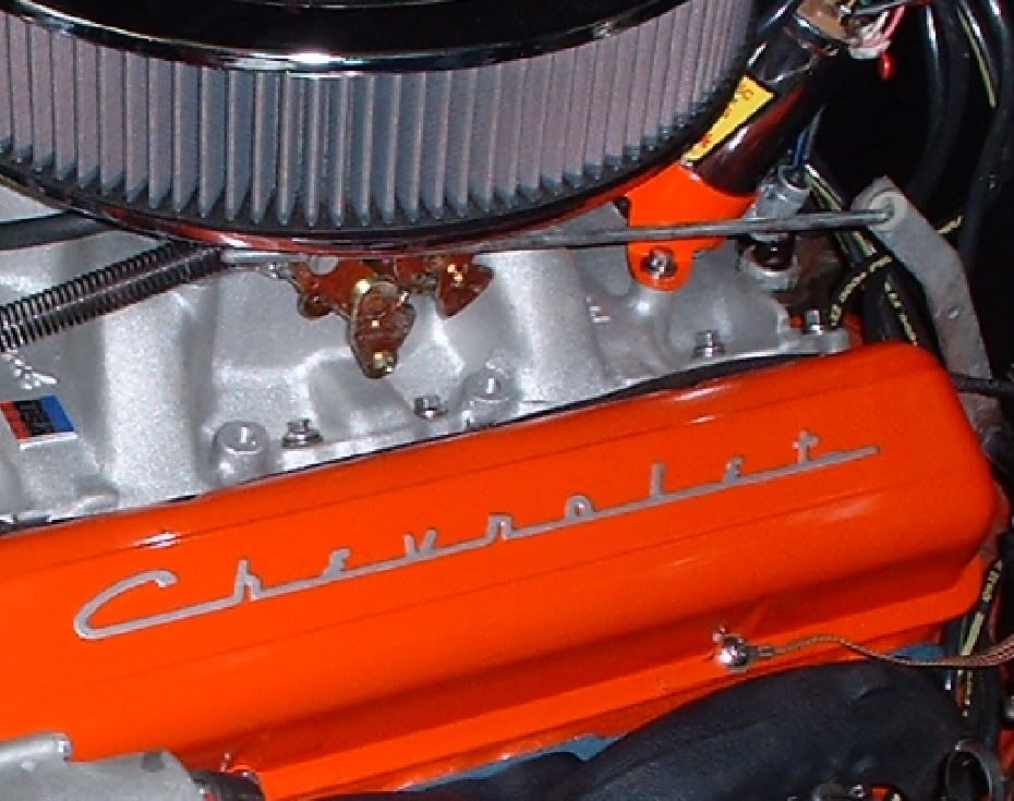 63 Impala 283 What is installed behind ignition coil on bracket