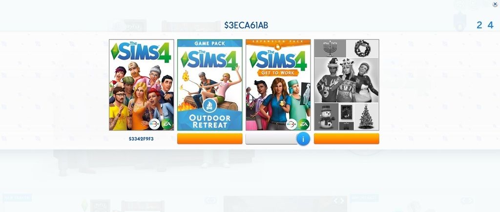 Original Sims Install Code