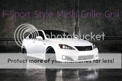 This auction is for 06 08 LEXUS IS250/350 ISF IS F STYLE BLACK MESH