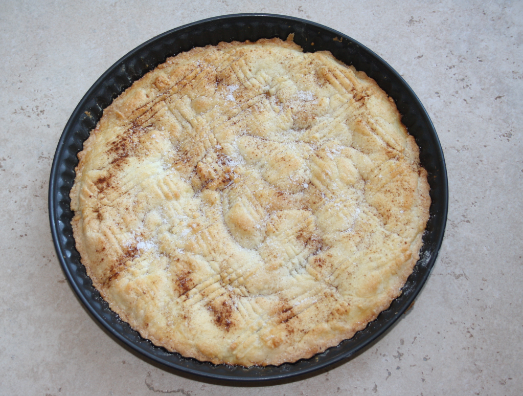 Appeltaart uit de oven