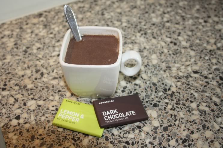 Warme Chocomelk eindresultaat