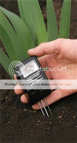 Luster Leaf 1818 Rapidtest 4 in 1 Mini Soil Plant Ph Moisture Light Meter Tester