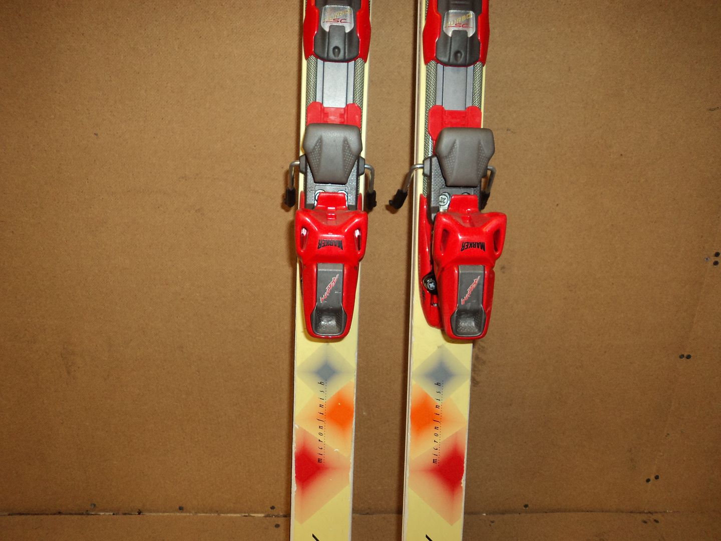 Dynastar Downhill Skis 180cm Marker Racing Bindings Dual Action He Fusion