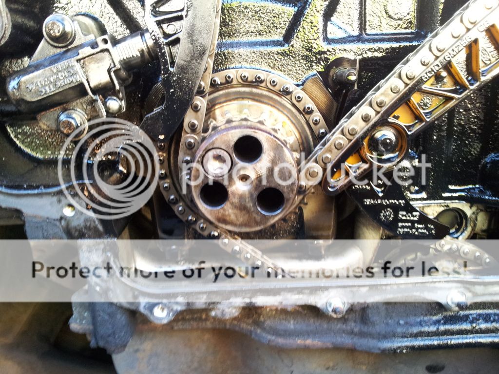 Ford transit 2.4 timing chain marks #10