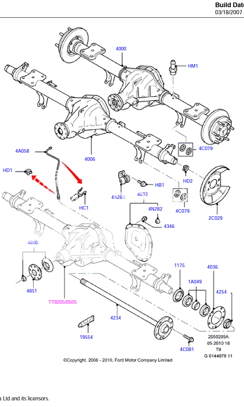 Ford transit wheel hub diagram #8